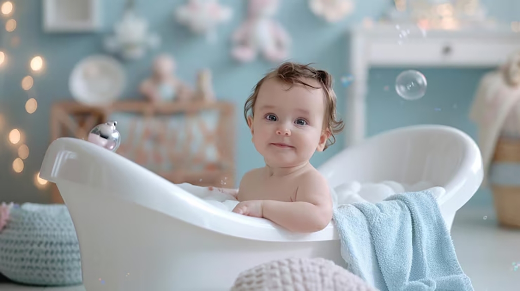 Brinquedos para Bebês de 6 Meses que Estimulam o Desenvolvimento 22 a felicidade do banho do bebe 192745 7524