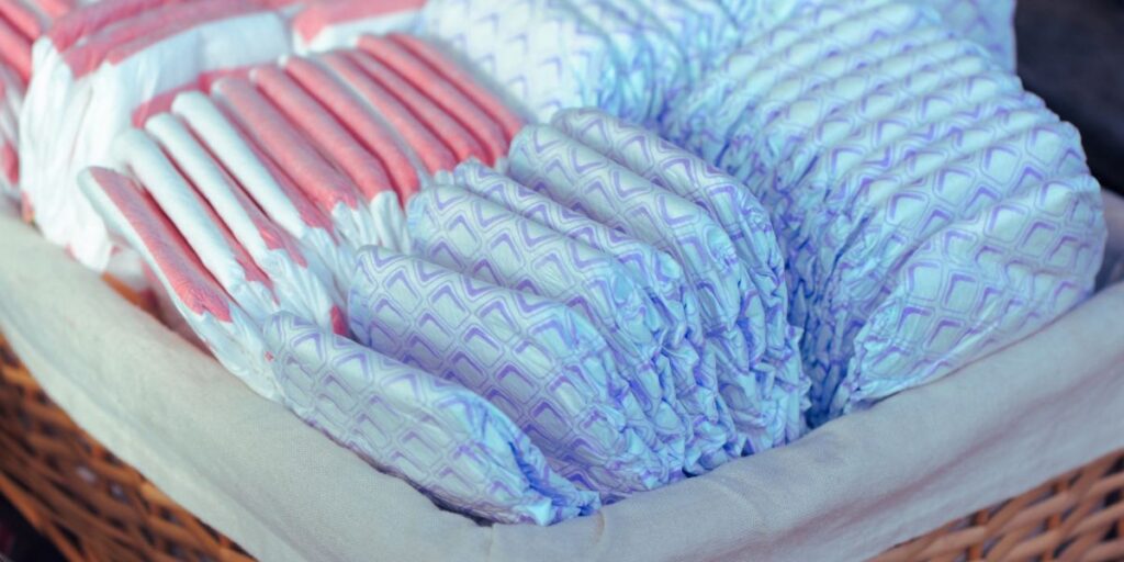 Fraldas que não vazam à noite