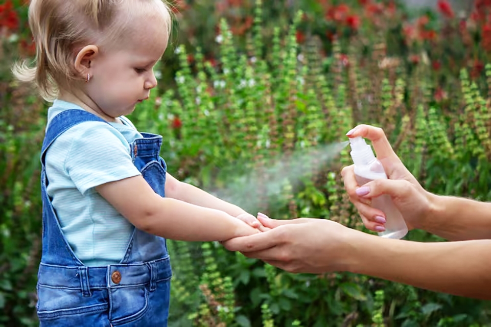 Repelente de Insetos para bebês